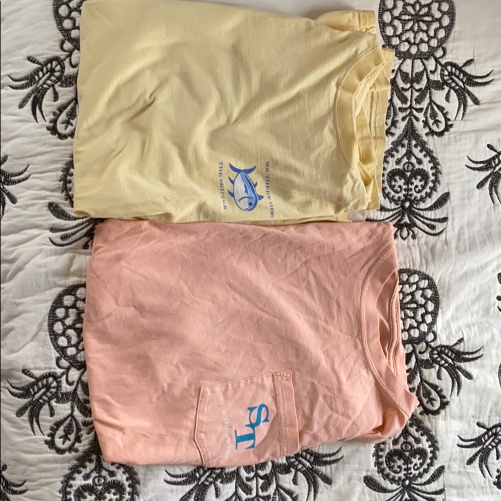 2 Southern Tide Tshirts